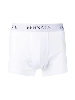 Versace lots de deux boxers à ceinture à logo