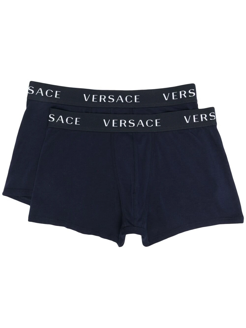 Excellente qualité Versace Lot de deux boxers à taille à logo slips & boxers homme 3 Versace lot de deux boxers à taille à logo
