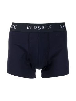 Versace lot de deux boxers à taille à logo