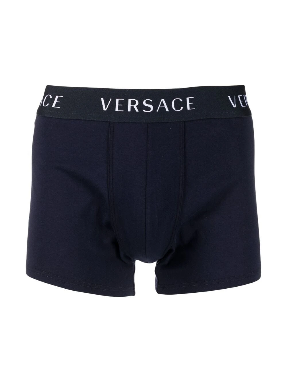 Excellente qualité Versace Lot de deux boxers à taille à logo slips & boxers homme 4 Versace lot de deux boxers à taille à logo