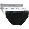 Versace lot de trois boxers à taille à logo