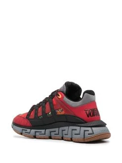 Versace baskets à imprimé Trigreca Trésor de la Mér