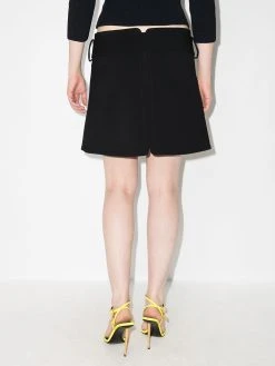 Versace minijupe à taille ceinturée