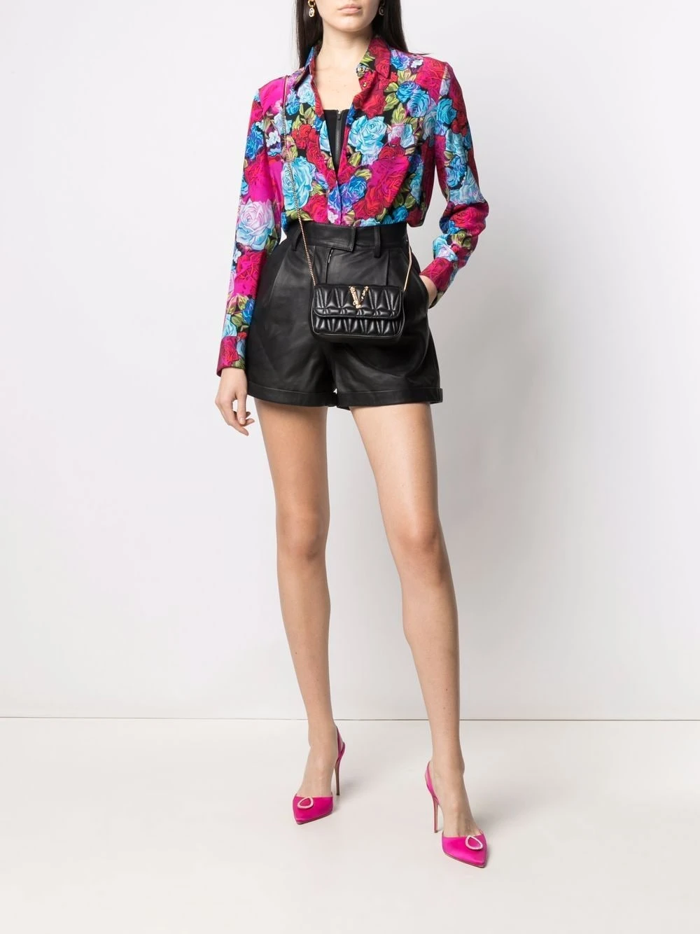 Versace Sac à bandoulière Virtus Garantie De Qualité 100% sacs à bandoulière & besaces femme 4 Versace sac à bandoulière Virtus