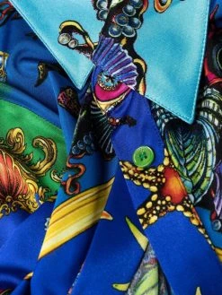 Versace robe à imprimé Trésor De La Mer