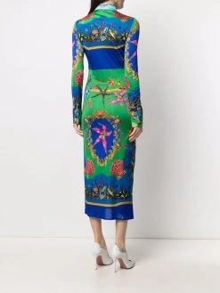 Versace robe à imprimé Trésor De La Mer