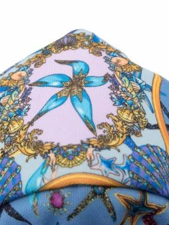 Versace Prix Allégé Masque à imprimé graphique masques femme 7 Versace masque à imprimé graphique