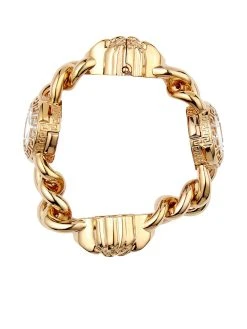 Versace bracelet Medusa à ornements en cristal