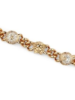 Versace bracelet Medusa à ornements en cristal