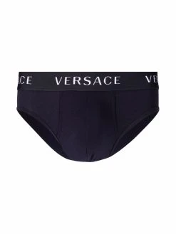 Versace lot de deux slips à logo