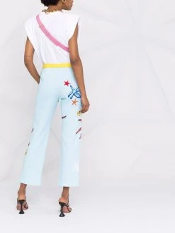 Versace pantalon de jogging à motif Trésor de la Mer