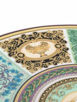 Versace assiette Barocco Mosaic en porcelaine