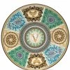Versace assiette Barocco Mosaic en porcelaine