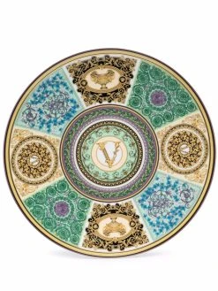 Versace assiette Barocco Mosaic en porcelaine