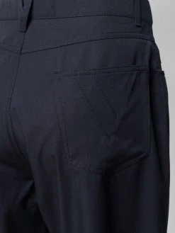 Versace pantalon ample en laine vierge