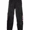 Versace pantalon de jogging à empiècements contrastants