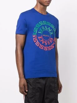 Versace t-shirt Greca à logo imprimé