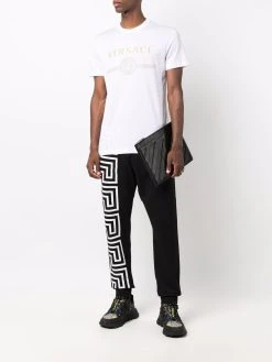 Versace t-shirt à logo imprimé
