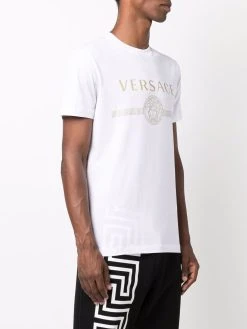 Versace t-shirt à logo imprimé