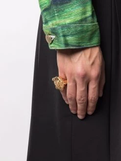 Versace bague Medusa Head oversize