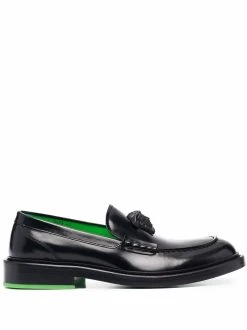 Versace mocassins La Medusa en cuir