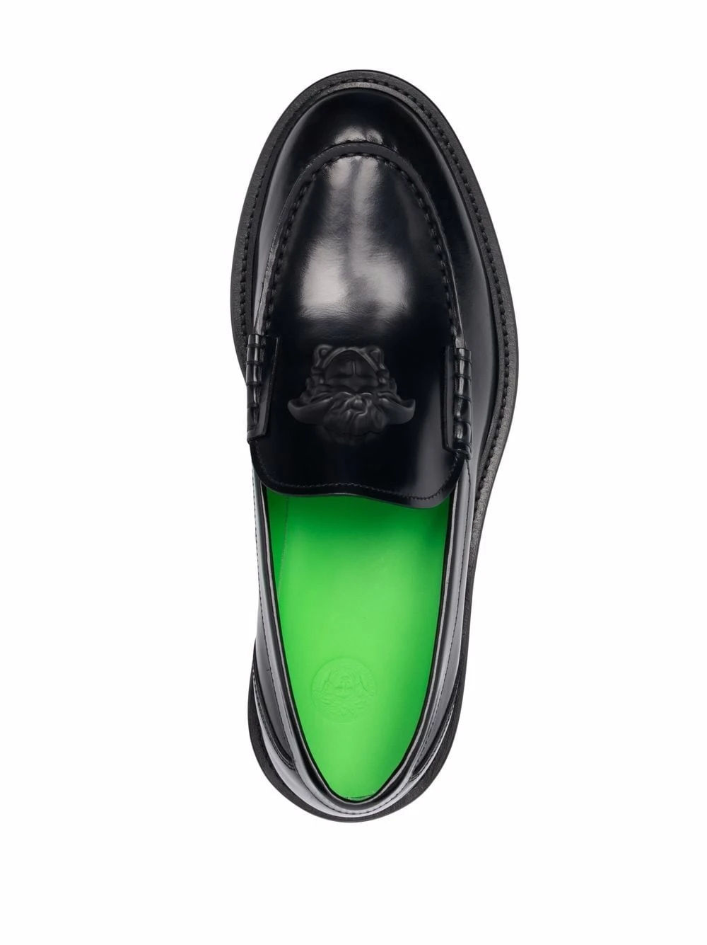 Versace Mocassins La Medusa en cuir Prix Gelé homme 6 Versace mocassins La Medusa en cuir