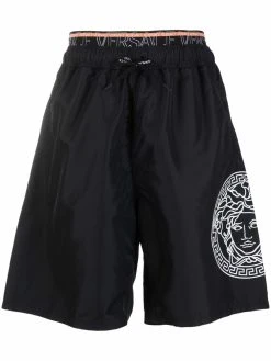 Versace short de bain à motif Medusa