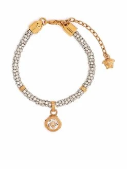Versace bracelet à ornements en cristal