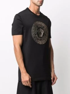 Versace t-shirt Medusa à ornements de cristal