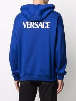 Versace hoodie Medusa à logo imprimé