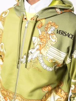 Versace hoodie zippé à imprimé Medusa Renaissance