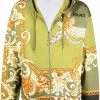Versace hoodie zippé à imprimé Medusa Renaissance