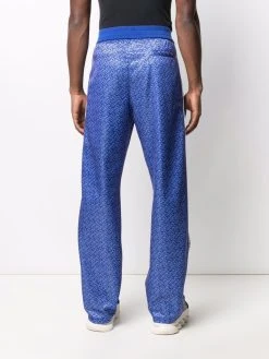 Versace Pantalon de jogging à logo imprimé Prix De Rêve pantalons de survêtement homme 10 Versace pantalon de jogging à logo imprimé