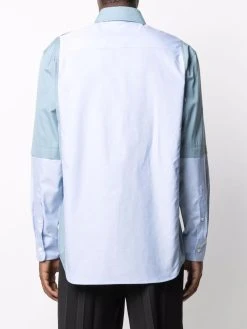 Versace Chemise en popeline à design patchwork Prix Usine chemises homme 10 Versace chemise en popeline à design patchwork