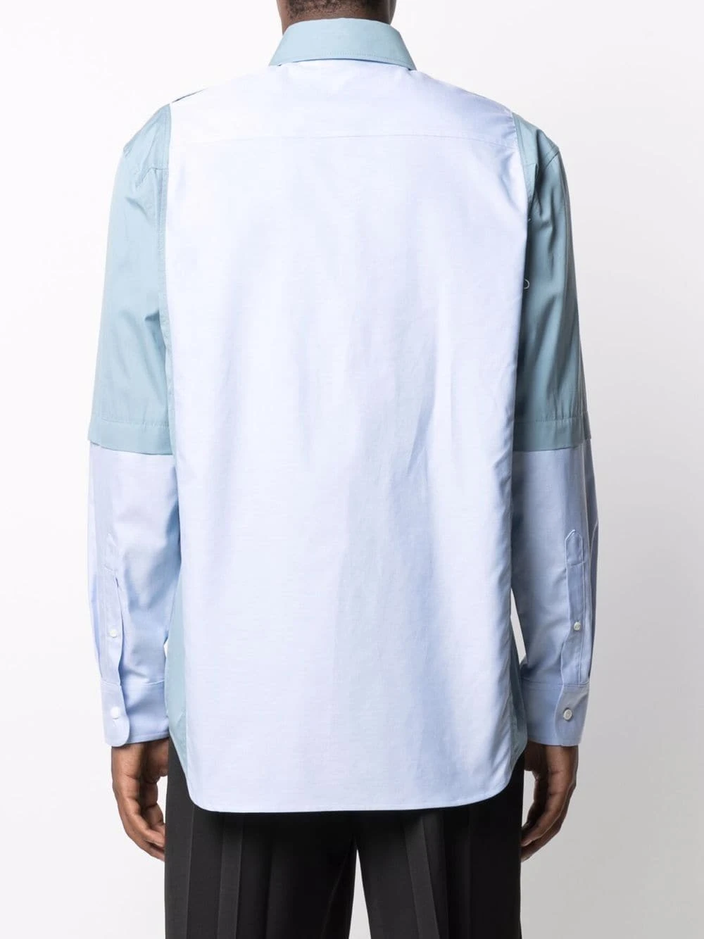 Versace Chemise en popeline à design patchwork Prix Usine chemises homme 6 Versace chemise en popeline à design patchwork