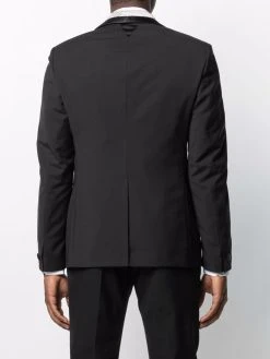 Versace veste de smoking à ornements de cristal