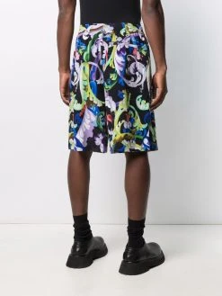 Versace short à imprimé Baroccoflage