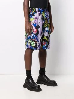 Versace short à imprimé Baroccoflage