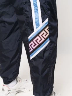 Versace pantalon de jogging à détail Greca