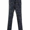 Versace pantalon droit à motif baroque