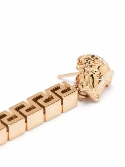 Versace boucles d'oreilles pendantes Greca