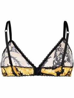 Versace soutien-gorge triangle à imprimé baroque