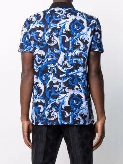 Versace polo à imprimé Baroccoflage