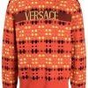 Versace pull à motif tartan