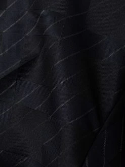 Versace pantalon à fines rayures