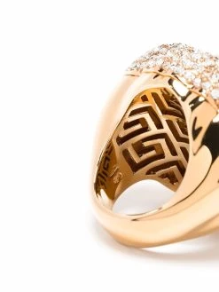 Versace bague Medusa à ornements en cristal