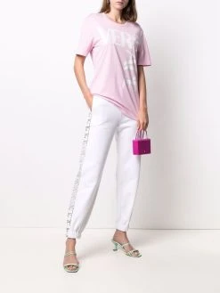 Versace pantalon de jogging à bandes Greca