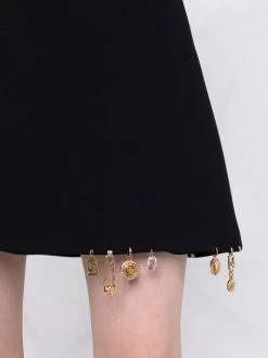 Versace Minijupe trapèze à breloques Faible Prix jupes trapèze femme 12 Versace minijupe trapèze à breloques