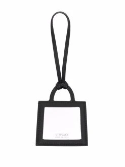 Versace breloque sac La Medusa en cuir