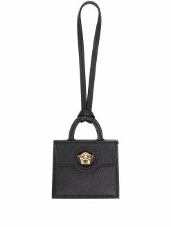 Versace breloque sac La Medusa en cuir